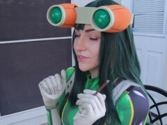 Tsuyu Asui's Vape Timeout Two (MY HERO ACADEMIA COSPLAY)