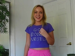 Nana, Mignonne, Masturbation, Orgasme, Chatte, Rasée, Nénés, Vibromasseur