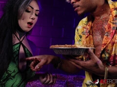 Sweet interracial fuck in the missionary pose with Lorelai Suicide