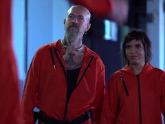 Arsch, Grosser arsch, Blasen, Hundestellung, Domination, Fetisch, Milf, Strümpfe