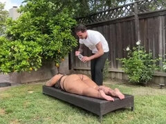 Cul, Gros cul, Sucer une bite, En levrette, Doigter, Massage, Orgasme, De plein air