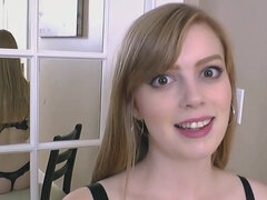 Dolly Leigh is going to spank her ass and tease a lot
