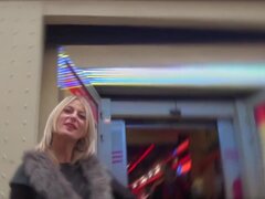 素人, ブロンド, カップル, ハードコア, 下着, ヌード, ストッキング