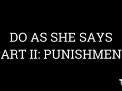 In den arsch, Paar, Dildo, Weibliche domination, Hd, Herrin, Bestrafung, Rau