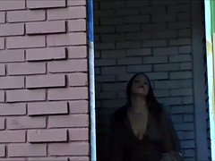 Babes, Busty, Fetish, Latina, Outdoor, Pissing, Public