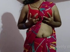 アスtoマウス, 叔母, デカ尻, エロティック, 人妻の, インド人, 乳首, パンティ