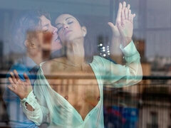 Blondine, Blasen, Handjob, Küssen, Penis, Jungendliche (18+), Titten