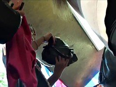 Fetisch, Lingerie, Höschen, Russisch, Unter dem rock, Spanner