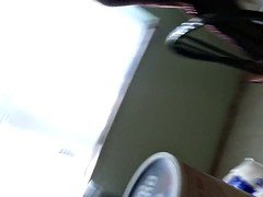 My Aunt Standing On Chair