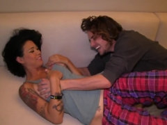 Blowjob, Brunette, Cougar, Cumshot, Hardcore, Hotel, Pornstars