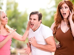 デカ尻, デカチン, デカパイ, フェラチオ, バック, 女 人男 人