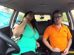 Amateur, Belleza, Negro, Coche, Corridas faciales, Pajear, Al aire libre, Tetas
