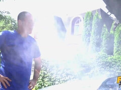 アメリカ人, ブロンド, フェラチオ, ハードコア, 小柄, オマンコ, ガリガリ, ティーン