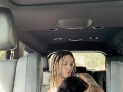 Culo, Coche, Casero, Al aire libre, Coño, Tetas, Mojado