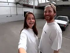 18 años, Amateur, Mamada, Coche, Corridas, Garganta profunda, Hd, Pov