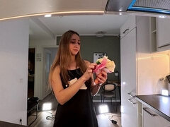 素人, デカ尻, 茶髪の, 女, パンティ, 現実, サテン, のぞき