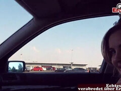 デカパイ, ドイツ人, 自然山雀, アウトドア, ハメ撮り, 公共, 生徒, ティーン