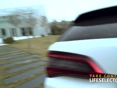 Anal, Couple, En levrette, Fétiche, Latex, Seins naturels, Pov, Fessée