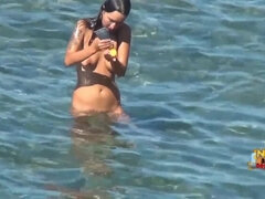 Bruinharig, Hardcore, Hd, Masturbatie, Naakt, Buiten, Swinger, Bekijker