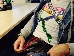 イく瞬間, ジーンズ, オナニー, オフィス, 一人
