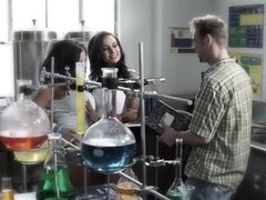 Collège université, En levrette, Lesbienne, Professeur