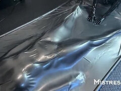 Bdsm, Bondage, Brunette, Femdom, Hd, Latex, Massage, Short hair