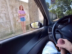 素人, デカチン, バス, 車, フェティッシュ, 露出狂, オナニー, 公共