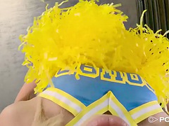 Cheerleader, Masturbation, Pov