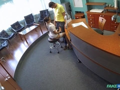 Médico, Estilo perrito, Lamidas, Enfermera, Oficina, Al aire libre, Coño, Voyeur