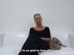 Leie, Blondine, Tschechisch, Frau, Hd, Pov, Solo