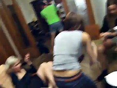 Amateur, Grupo, Masturbación, Fiesta, Ruso, Adolescente