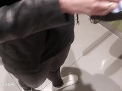 素人, フェラチオ, 口内発射, Hd, 巨大, 磨き, 公共, トイレ