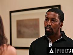 PURE TABOO Grieving Man Shocked As Mistress Aria Sloane Shows Up Wants To Attend Funeral: Porn