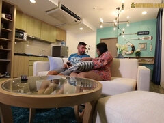 アジア人, ぽっちゃり, デカ尻, ぽちゃ, カップル, デブ, オマンコ, タイ
