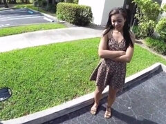 Mamada, Acercamiento, Sexo duro, Dinero, Orgasmo, Al aire libre, Pov, Público