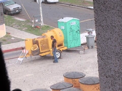 Black bottom sucks cock and gets his tight asshole filled with thick dick