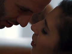 Big ass, Brunette, Cumshot, Hd, Licking, Muscle, Pussy, Screaming
