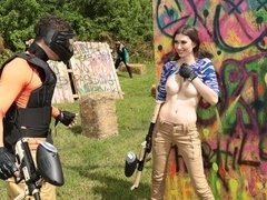 Большие сиськи, Минет, Брюнетки, Мастурбация, На природе, Стриптизерша, Молоденькие, Сиськи