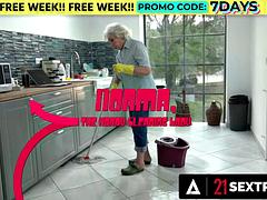 Grote mammen, Pijpbeurt, Fetisj, Omie, Likken, Rijpe lesbienne, Oud