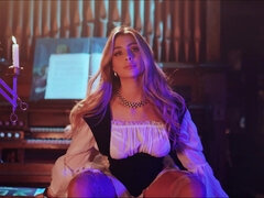 Tetas grandes, Rubia, Mamada, Garganta profunda, Sexo duro, Realidad, Medias largas