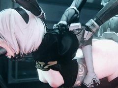 3d, 素人, お尻, デカパイ, 中出し, 手コキする, 巨大, 日本人