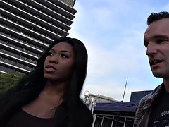 Negro, Ébano, Sexo duro, Interracial