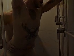 Amateur, Cuarto de baño, Fetiche, Gay, Lamidas, Realidad, Ducha, Tatuaje