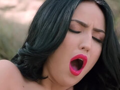 茶髪の, ヒール, オナニー, 一人, ストッキング, ティーン