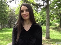 Brunette Candie: Even Harder for Her