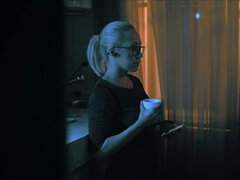 Grote kont, Grote mammen, Rondborstig, Ondergoed, Masturbatie, Moeder die ik wil neuken, Natuurlijke tieten, Alleen