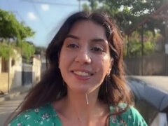 En tercera dimension, Belleza, Morena, Bukkake, Semen en la boca, Corridas, Linda, Corridas faciales