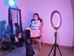 I Did The Stripper, Using My Latex Boots To Dominate His Cock Him Cumming In My Round Ass