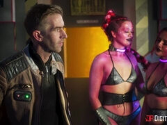 Большие сиськи, Пальцем, Лесбиянка, Лизание, Белье, Киски, Бритые, Стриптизерша