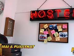 Азиатки, Большие сиськи, Брюнетки, Пальцем, Хд, Лесбиянка, Лизание, Киски